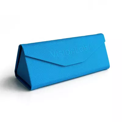 ESTUCHE TRIANGULAR AZUL