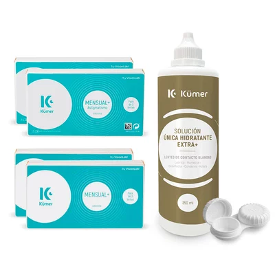 Pack 6 meses MENSUAL + y MENSUAL + Astig