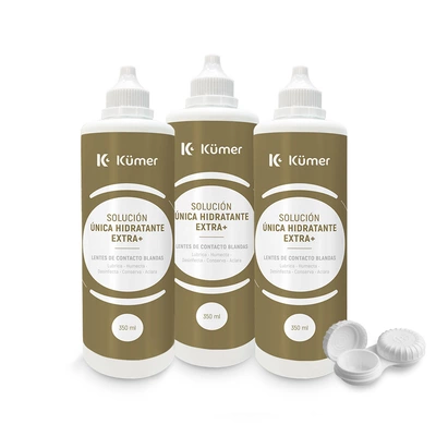 Pack 3 Sol. Hidratante Extra + 350 ml