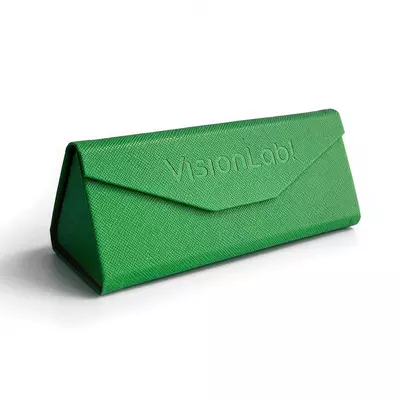 ESTUCHE TRIANGULAR VERDE