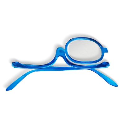 Gafa maquillaje azul +2.00