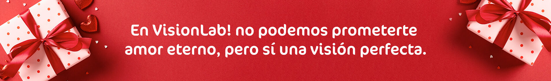 Regala gafas en San Valentín