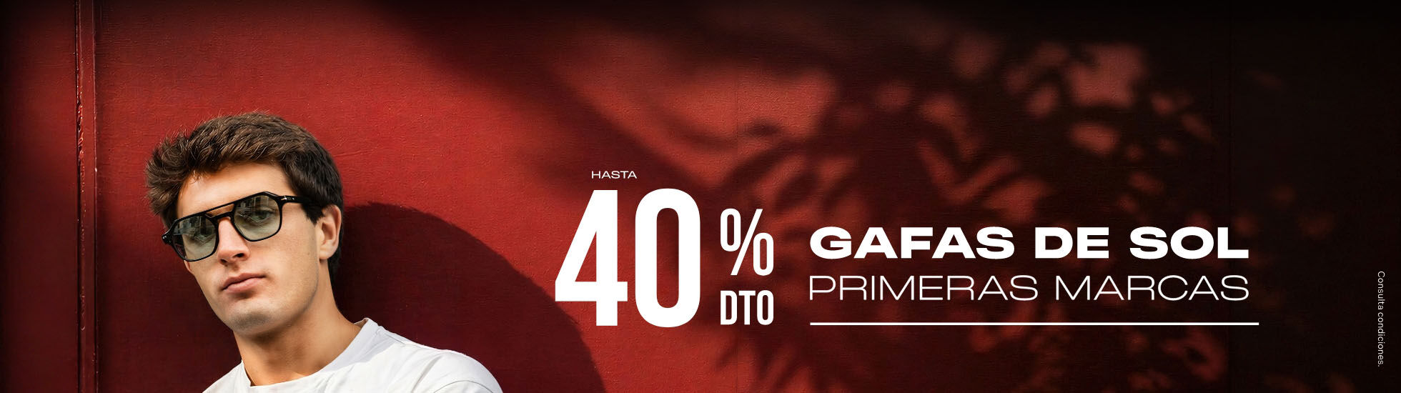 40% gafas de sol