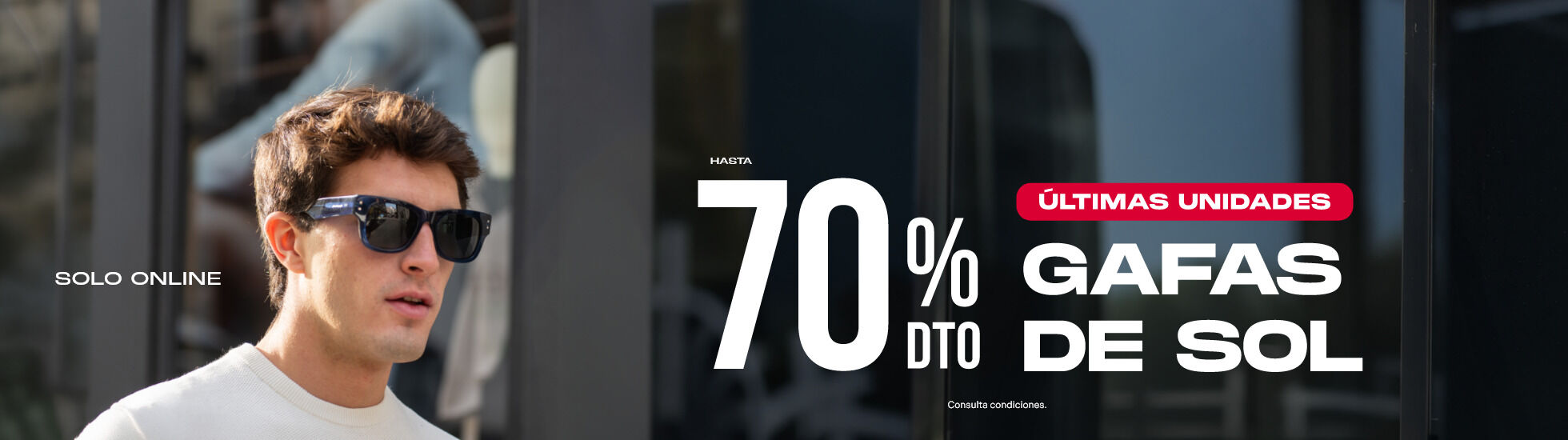 70% gafas de sol