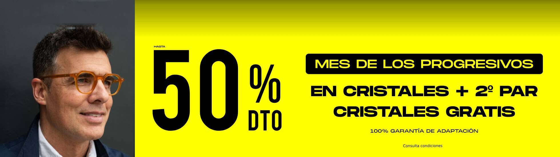 50% progresivos