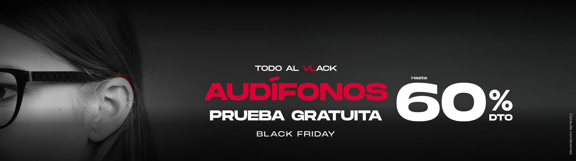 black friday 60% audio