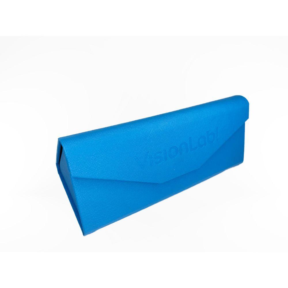 ESTUCHE TRIANGULAR AZUL