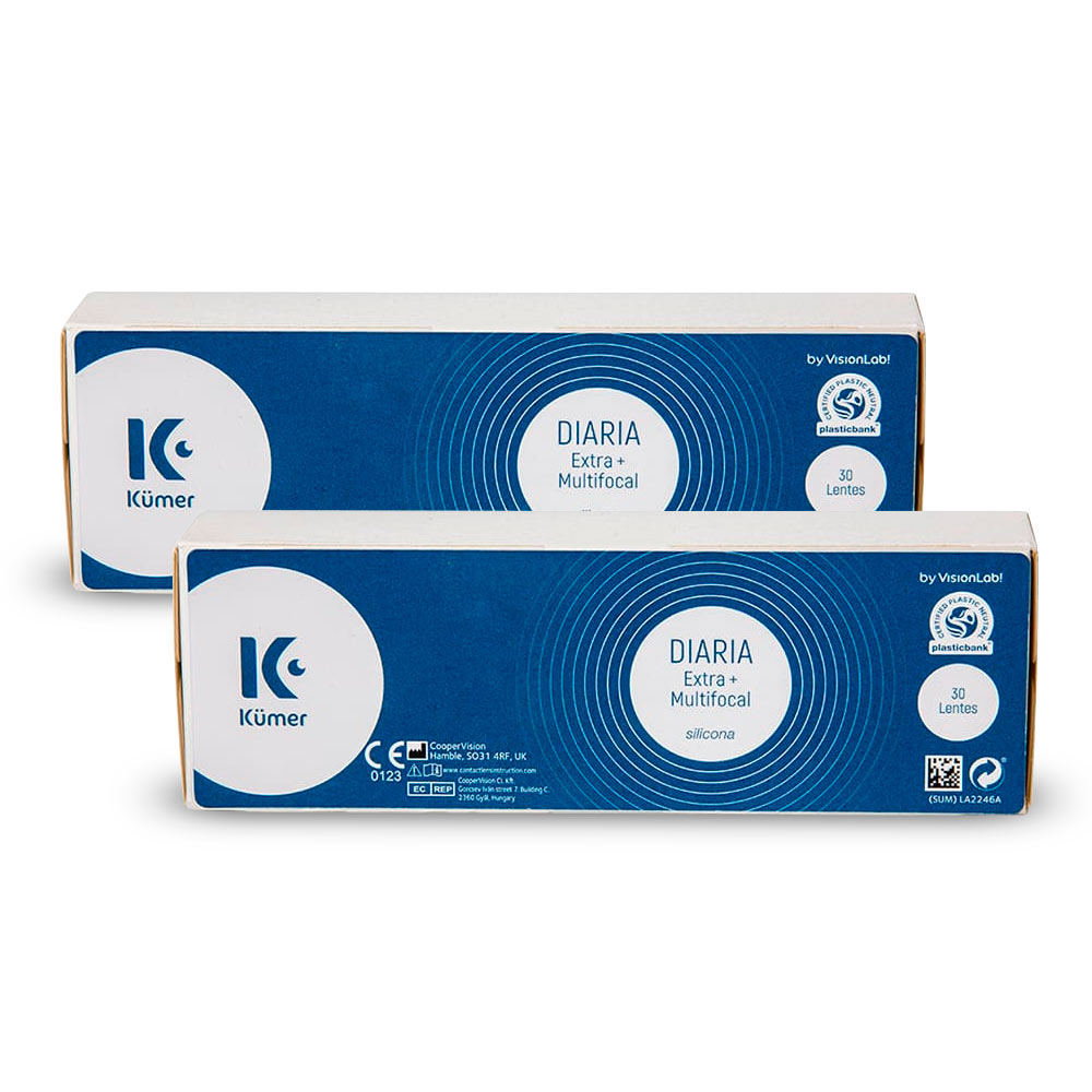 Pack 4 cajas DIARIA Extra + Multifocal image number null