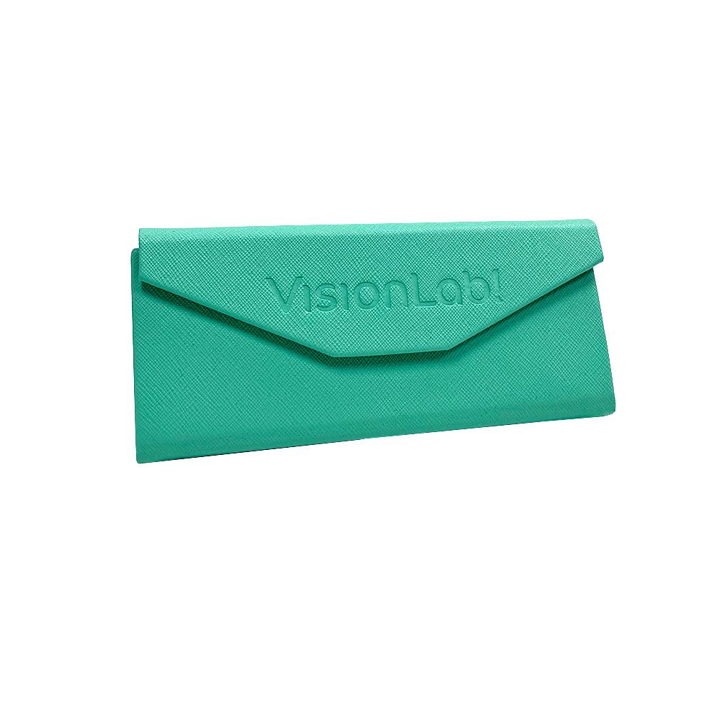 ESTUCHE TRIANGULAR TURQUESA