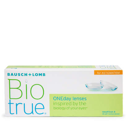 Biotrue® 1 Day astigmatismo 30 uds