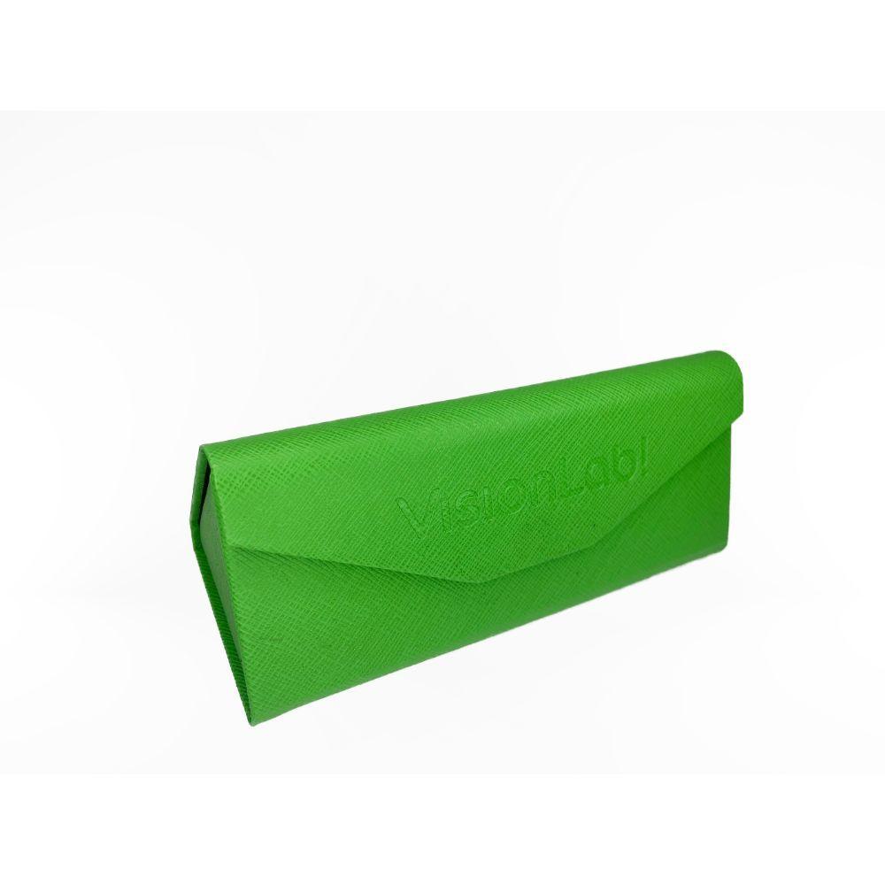 ESTUCHE TRIANGULAR VERDE