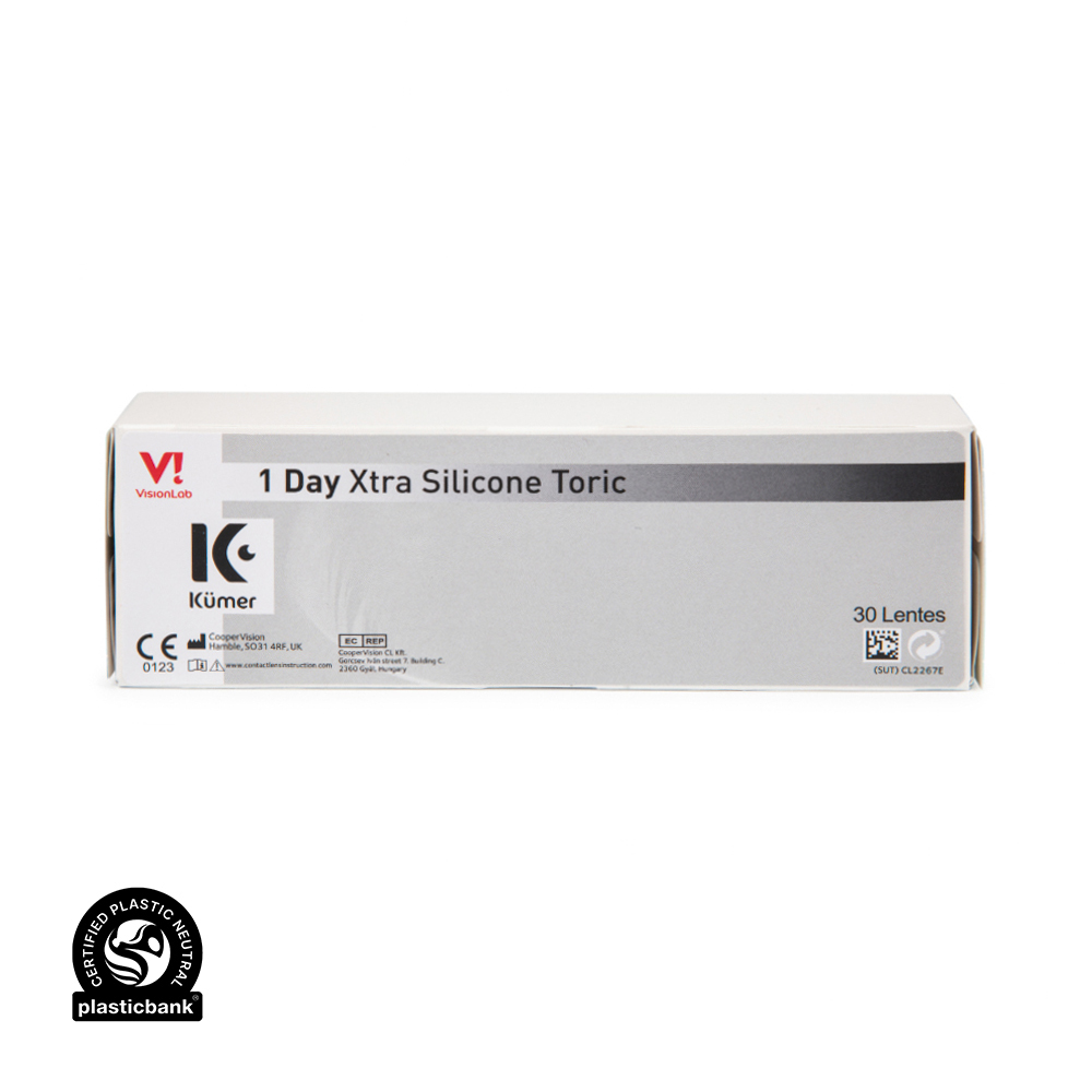 1 Day Xtra Silicone astigmatismo 30 uds
