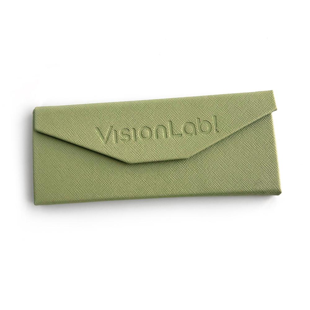 ESTUCHE TRIANGULAR VERDE OLIVA image number null