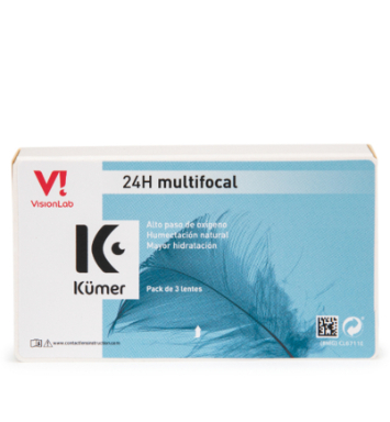 Kümer 24h multifocal 3 uds