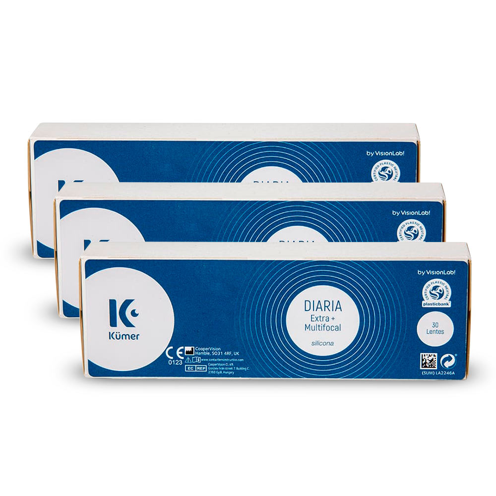 Pack 6 cajas DIARIA Extra + Multifocal