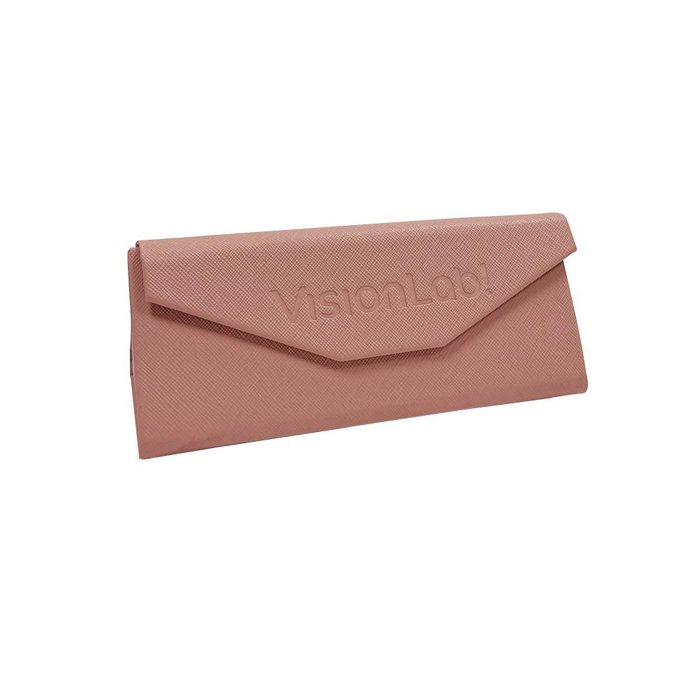 ESTUCHE TRIANGULAR ROSA PASTEL