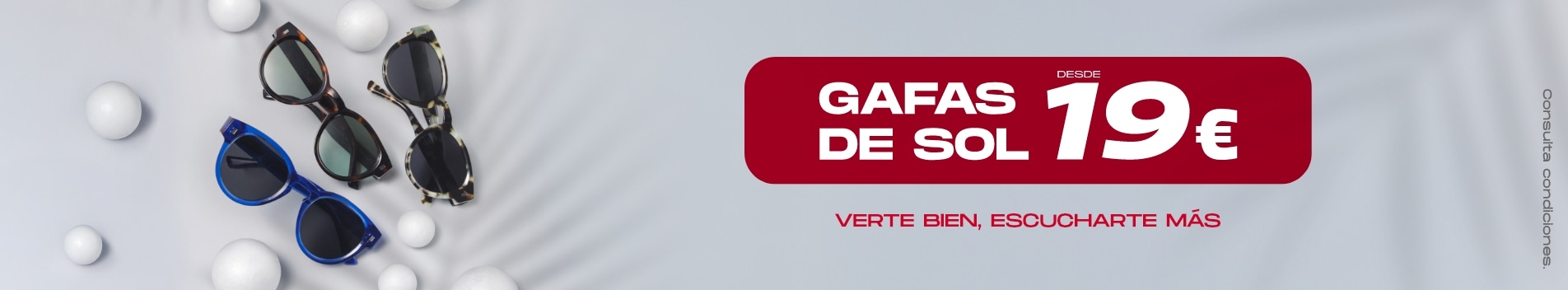Gafas de sol desde 19 €