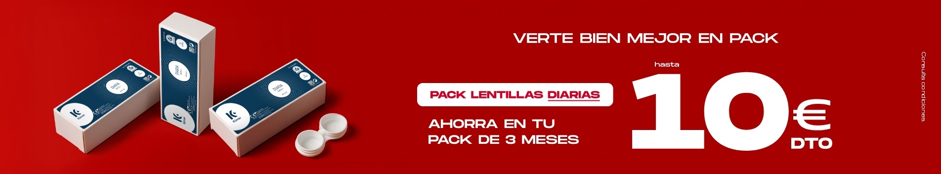 Packs lentillas diarias